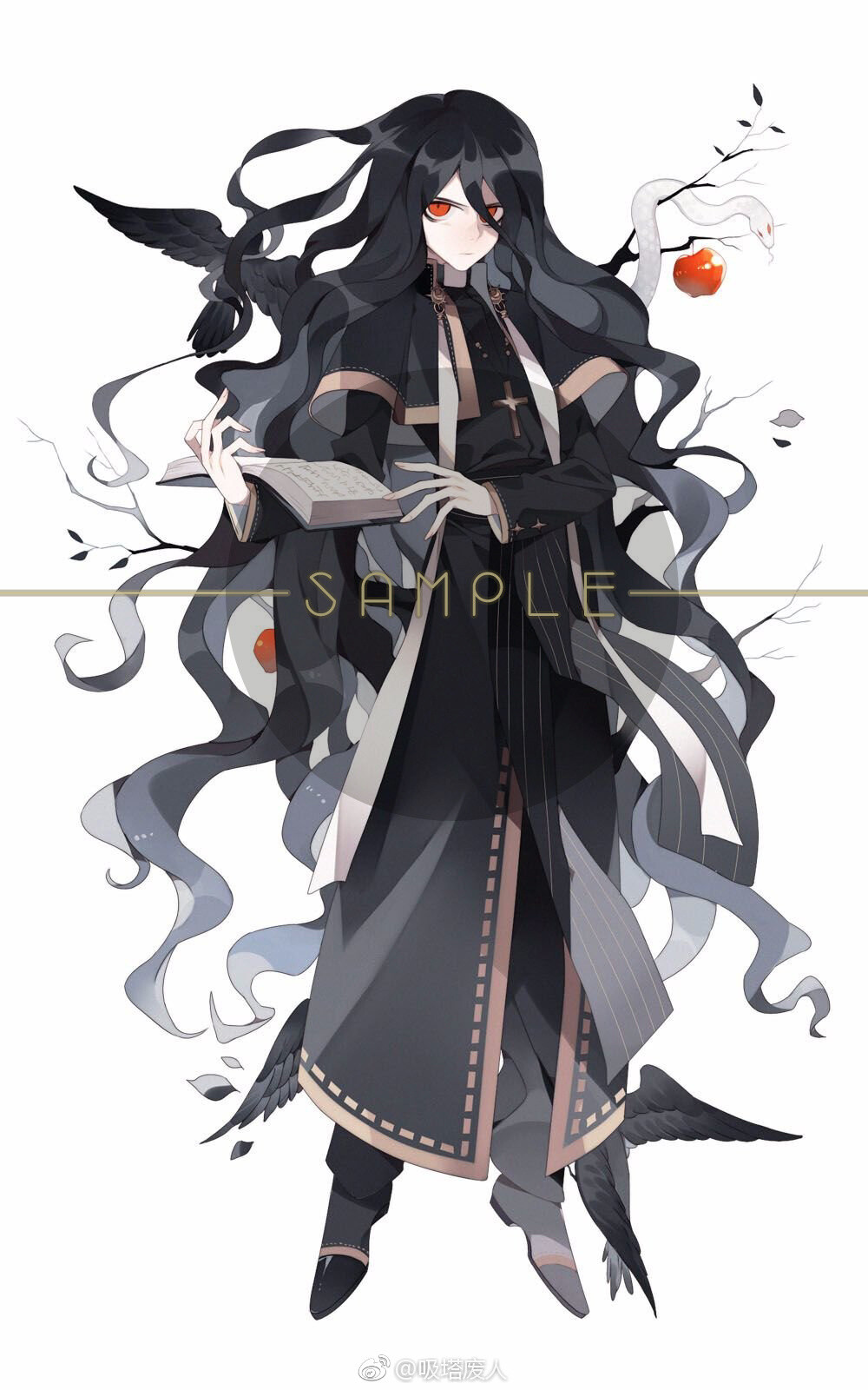 @吸塔废人 #立绘#