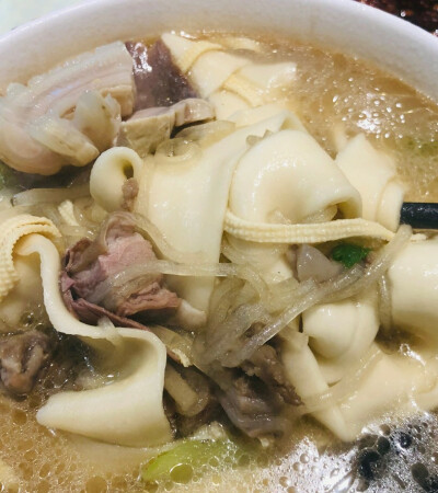 羊肉面 麻辣牛肉粒