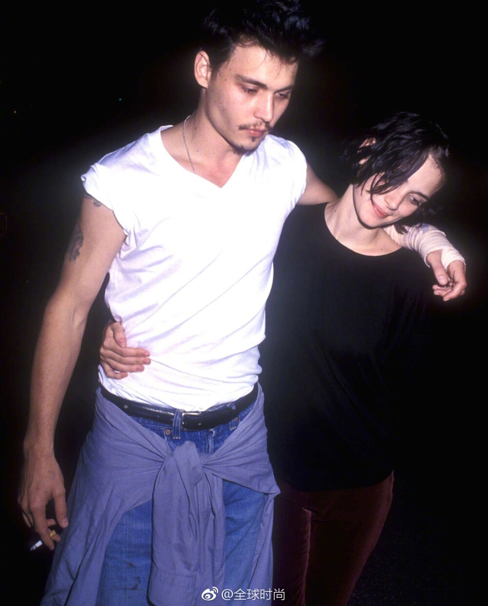 时尚明星JohnnyDepp &amp;WinonaRyder ，最喜欢的情侣合影，没有之一！ ​