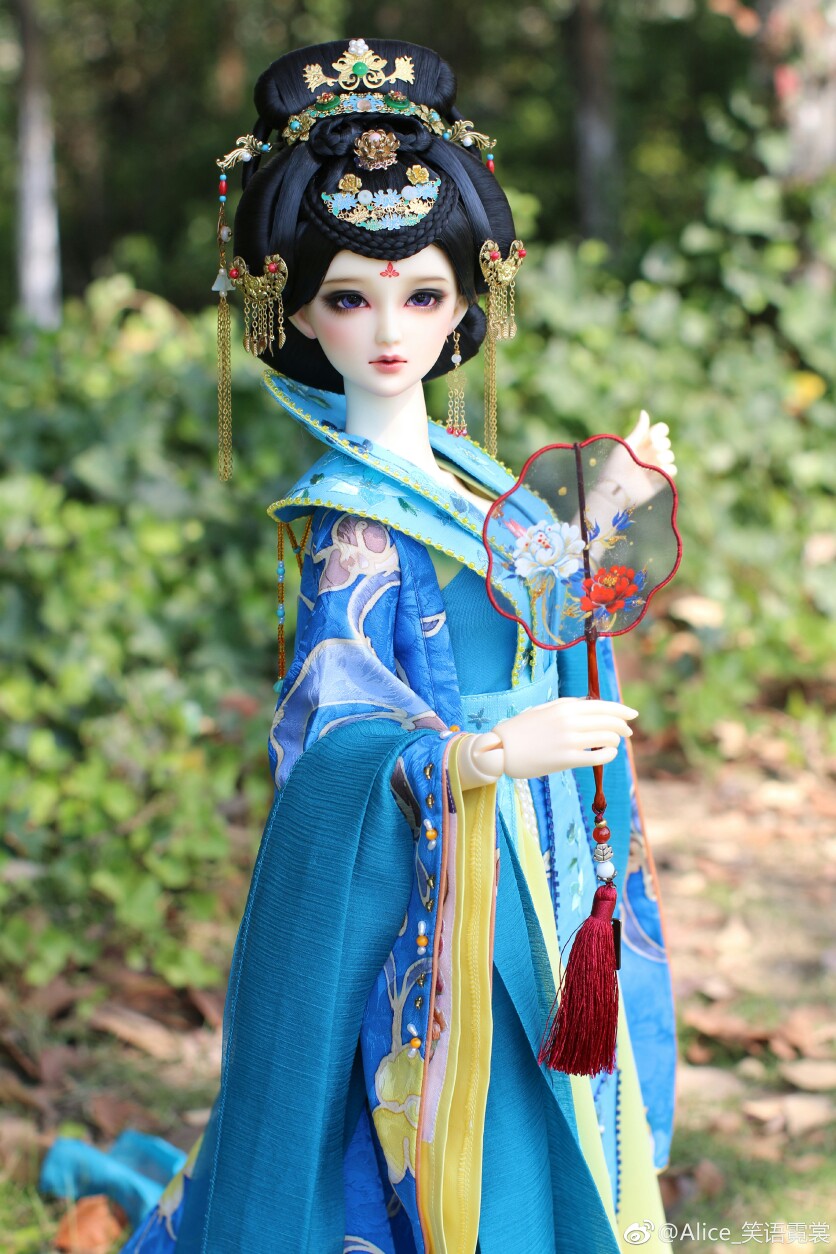 古风美人 SD娃娃 BJD 玩具 人偶 壁纸 萌物