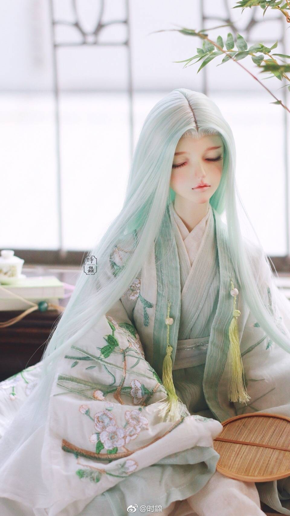 古风美男sd娃娃bjd玩具人偶壁纸萌物