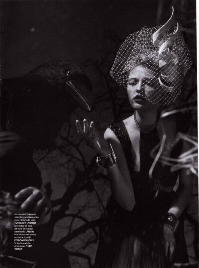 Vlada Roslyakova by Camille Vivier for Obsession April 2012