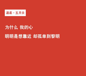 温柔  五月天  歌词