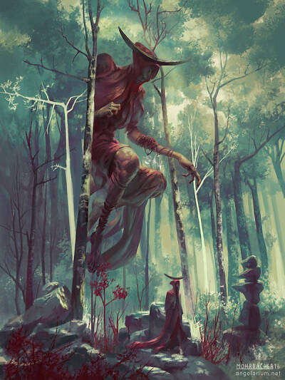 奇幻人物 Peter Mohrbacher ​