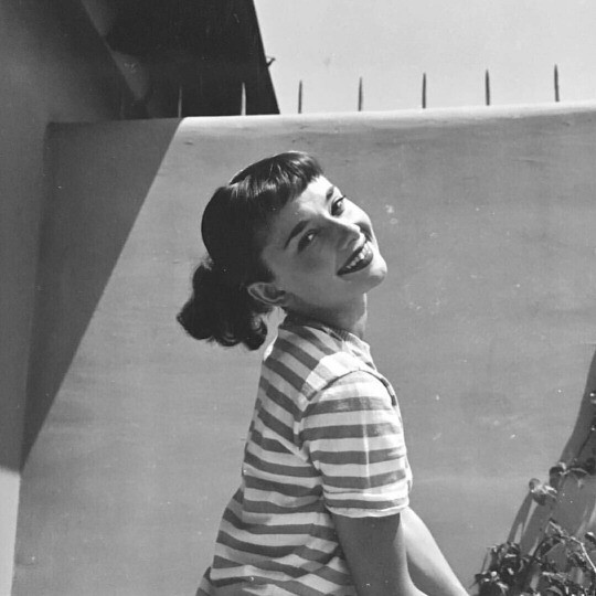 Audrey hepburn circa 1952.