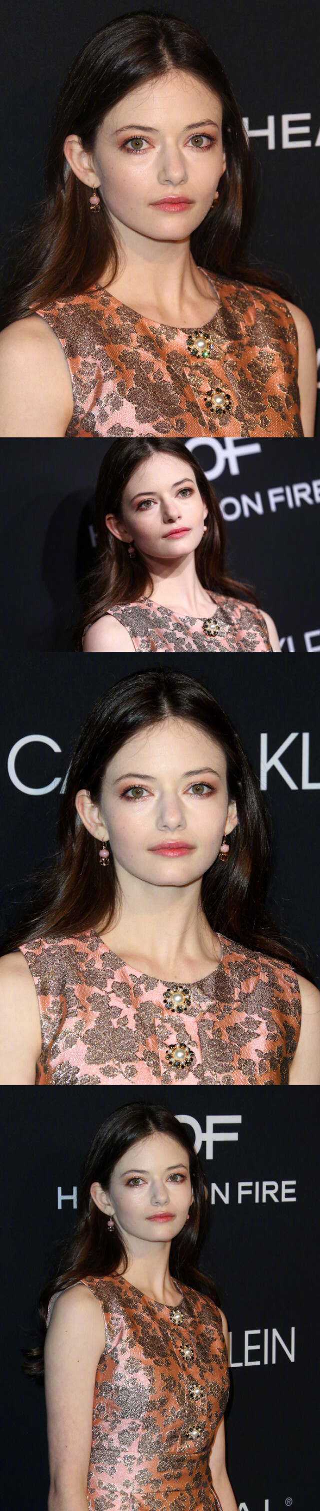 MackenzieFoy 《暮光之城》的蕾妮斯梅、《星际穿越》的小墨菲长大啦，成为了《胡桃夹子与四个国王》的新公主。又是一个从小美到大的小仙女，真是为大荧幕而生的天使面孔，这才是童星的正确打开方式啊！[小仙女] ​