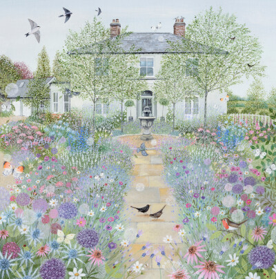 来自英格兰画家 Lucy Grossmith 田园绘画作品 | www.heart-to-art.com ​