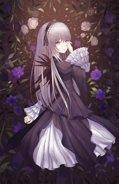 蔷薇少女薔薇少女ローゼンメイデン Rozen Maiden [薔薇少女系列的第一人偶 水銀燈]