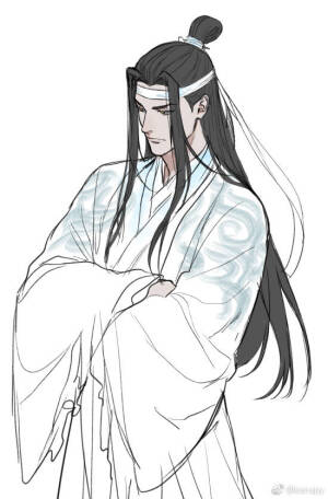 外国小姐姐的聂忘机  画师:kanapy