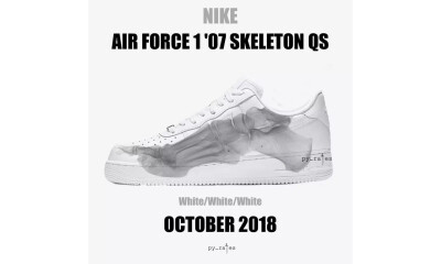 #Nike Air Force 1 ‘Skeleton’#2018 AF1 万圣节配色#空军一号