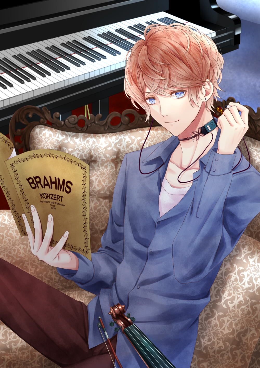 DIABOLIK LOVERS 魔鬼恋人 绘师：shelty（p id=1682977） 本作品id=71229813