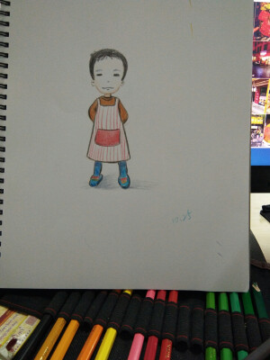 明天天气会很好，开心