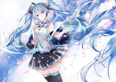 初音未来
VOCALOID
画师：豆の素@お仕事募集中
PID=3402936