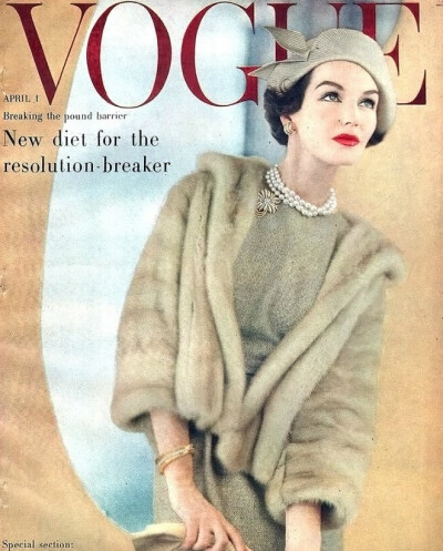 经典的老《VOGUE》封面 