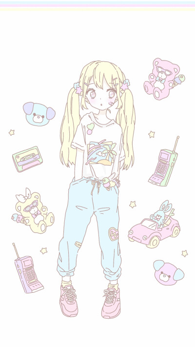 自描壁纸