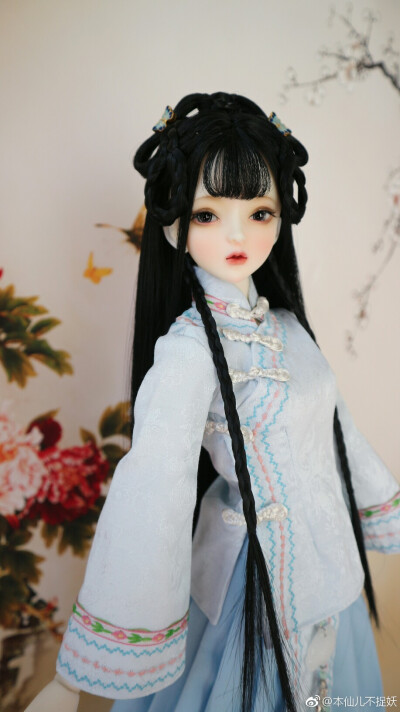 古风美人 SD娃娃 BJD 玩具 人偶 壁纸 萌物