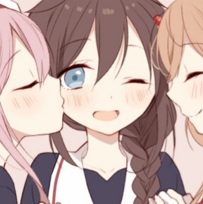 闺蜜头像，三人情头，三人闺蜜头