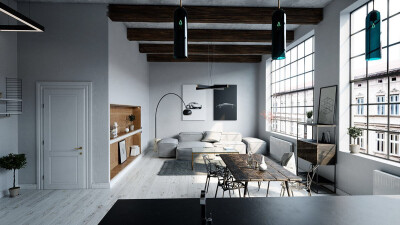 单身公寓设计，