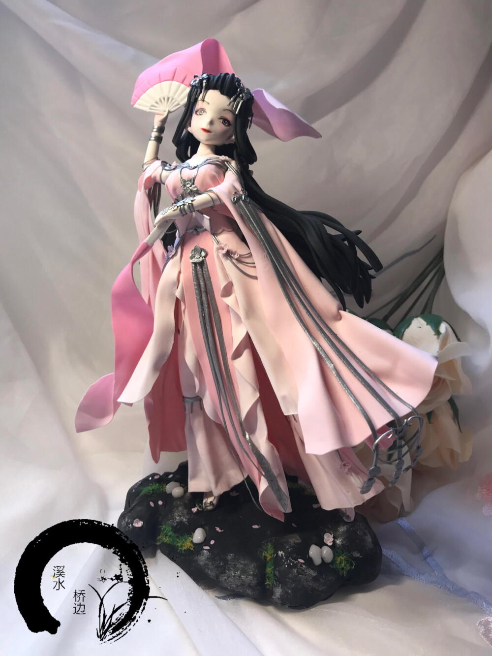 剑网三正比秦风秀姐成女超轻粘土手办定做周边