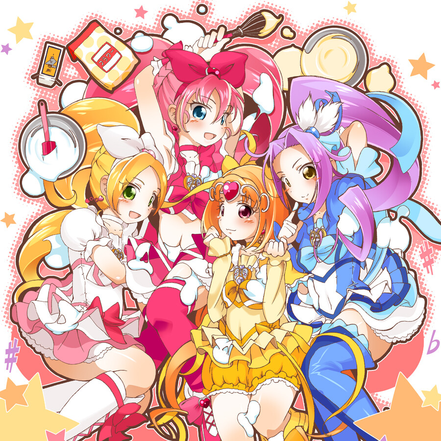 suite 光之美少女 [北条音{旋律天使}/南野奏{节奏天使}/调边亚子{谬