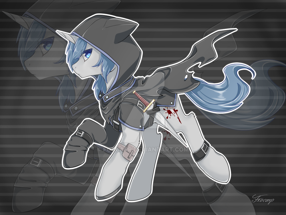 oc of Friend by Foxcarp