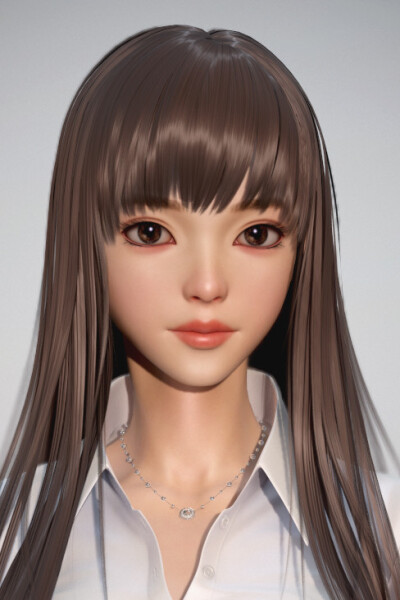 Long Hair, Shin JeongHo : This is my test for new character modeling.
Thank you! Good luck to you!!