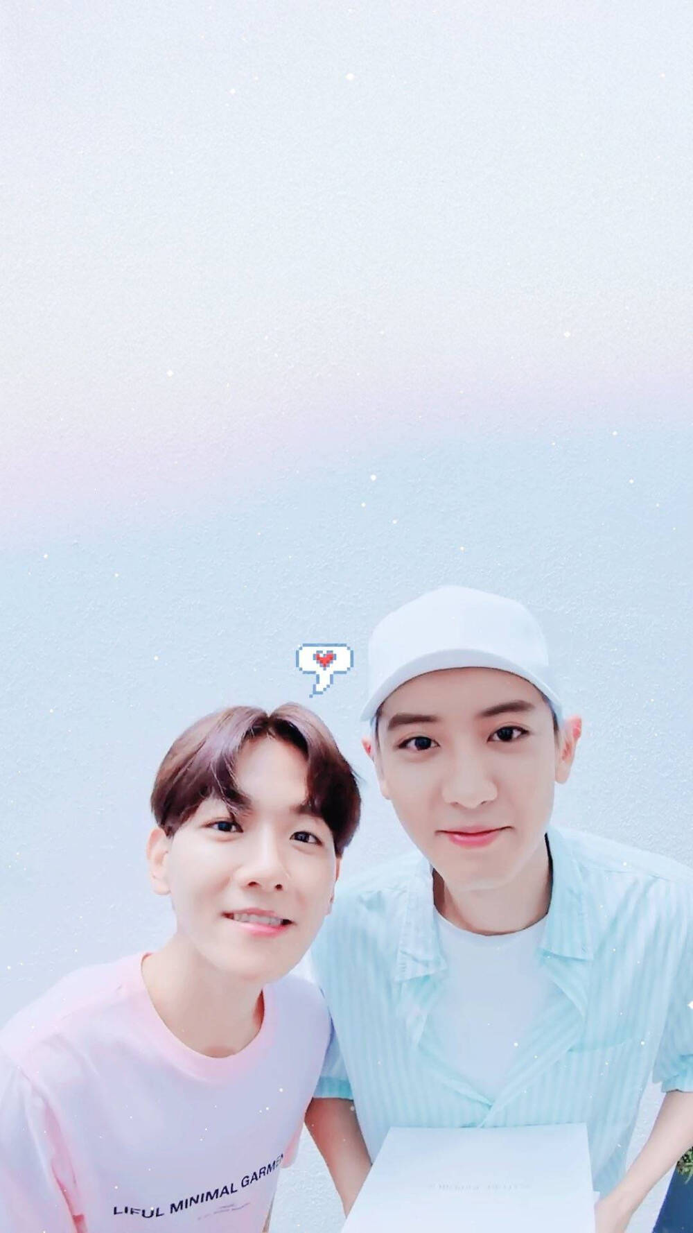 朴灿烈# #边伯贤# #exo# 灿白 壁纸 背景 头像 锁屏