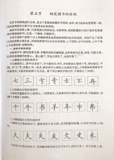 字形结构