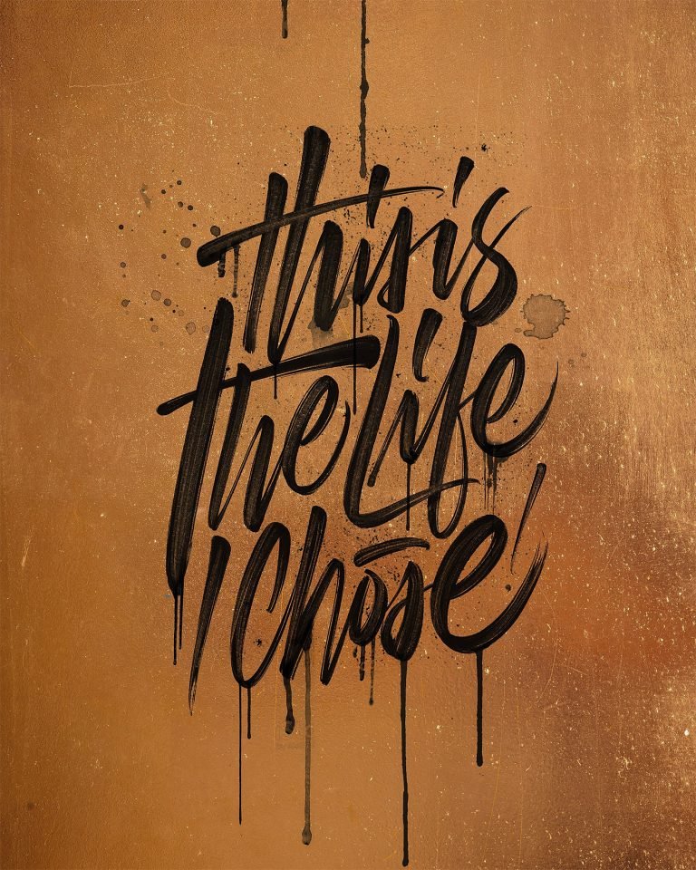 设计师David Milan创意手绘风格字体设计欣赏