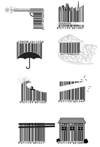 创意条形码设计一组