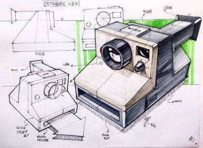 工业设计产品手绘效果图