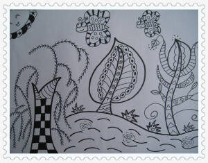 线描画