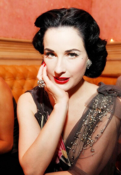 Dita Von Teese celebrates Cinco de Mayo and the launch of her newest signature cocktail The Cointreau MargaDita at Los Feliz on May 5, 2011 in New York City. 