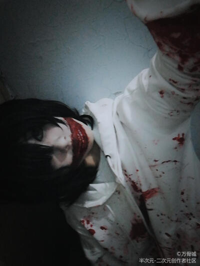 Jeff the killer Cos试妆