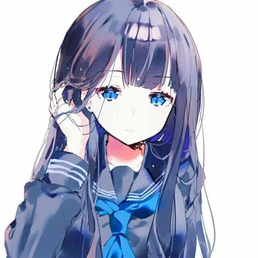 夜动漫女生头像