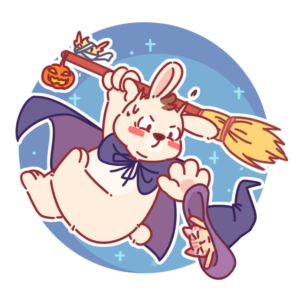 Trick or Treat你有和你一起捣蛋的人吗？一波可爱的万圣节头像