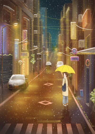 #平行线# #手绘##壁纸#世界的某一端，总有个人在陪你做同一件事