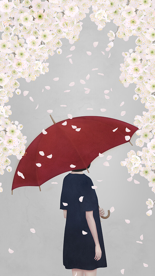 花雨 ~ 插画 画师윤희철作品