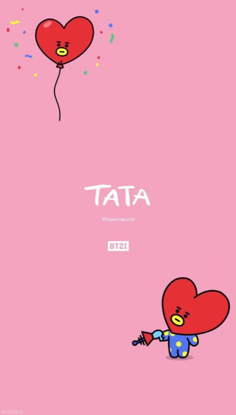 BT21 壁纸 tata
배경화면 bt21