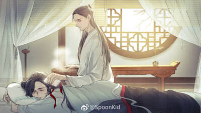 #1031魏无羡生日快乐#贺图（魔道祖师，忘羡，蓝忘机，魏无羡，蓝湛，魏婴）