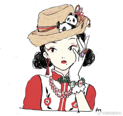 Art丨插画师CHAKI笔下可爱的二次元小姐姐们～ ins：_chakichaki ​​​​