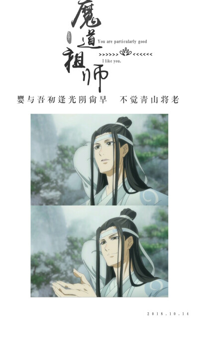 魔道祖师 魏无羡蓝忘机