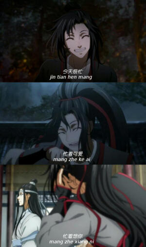 魔道祖师 魏无羡蓝忘机