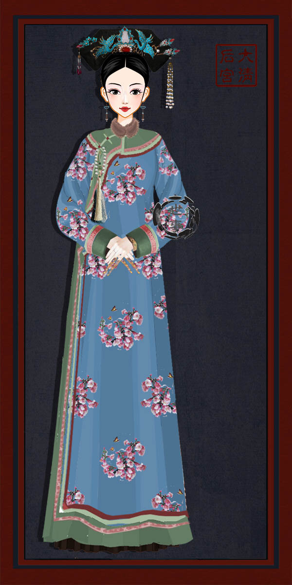 彩虹堂旗装 - 堆糖，美图壁纸兴趣社区