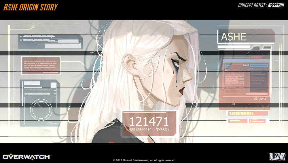 新英雄-艾什_原画