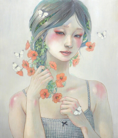 花鸟风月~ 画师：平野実穂（Miho Hirano）