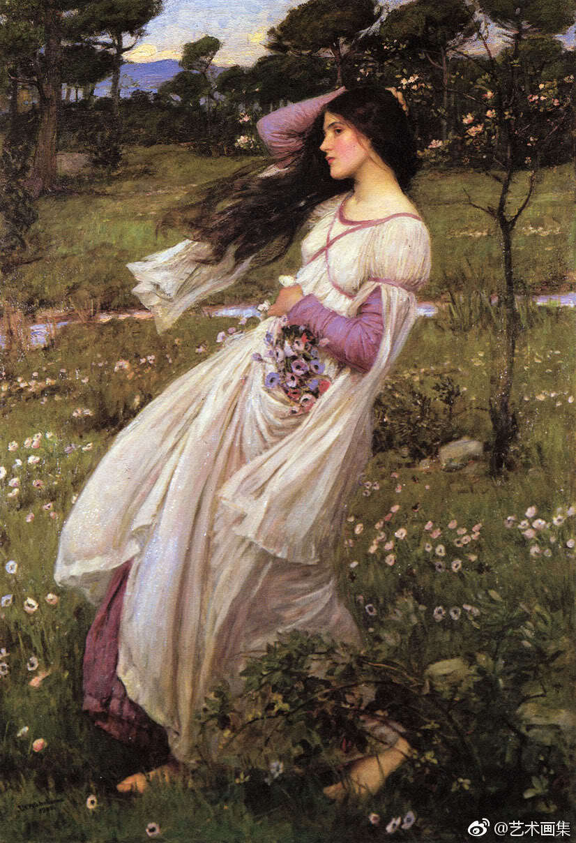 艺术家 John william waterhouse