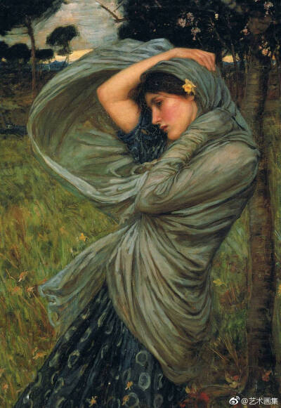 艺术家 John william waterhouse