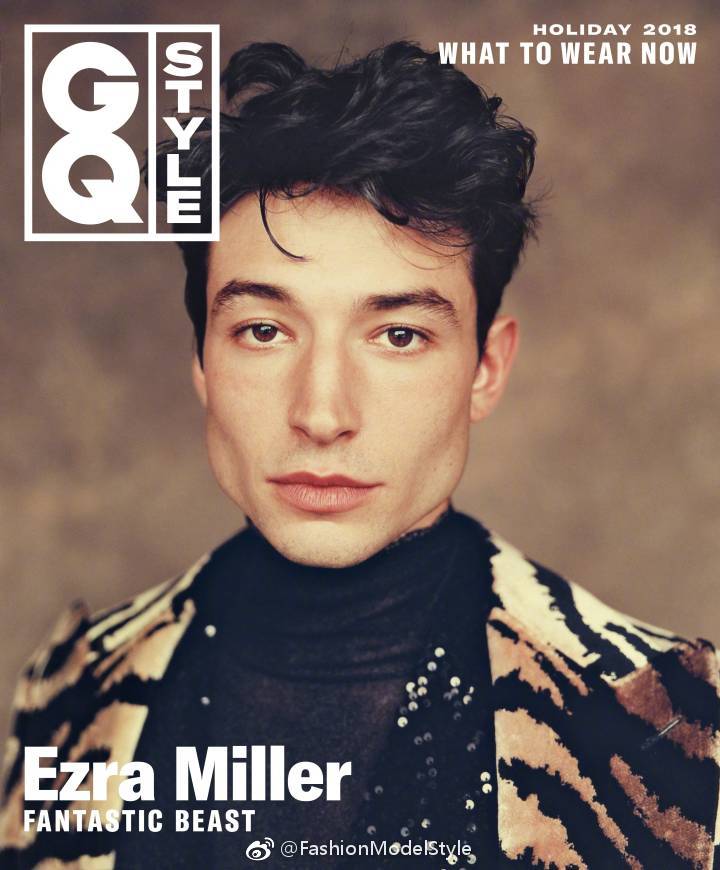 PeaceCeleb杂志大片 | Ezra Miller &lt;GQ Style&gt;美版GQ假日特辑