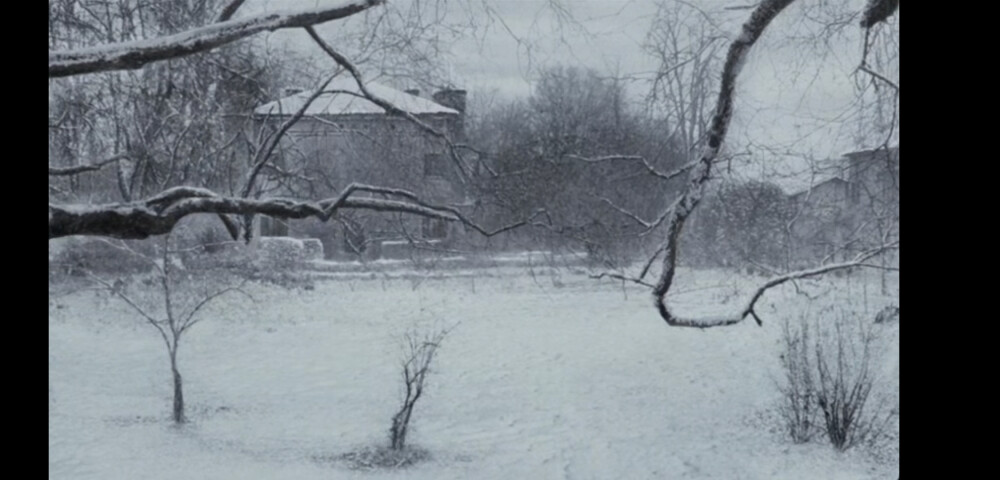 你走了，我的世界好像下雪了